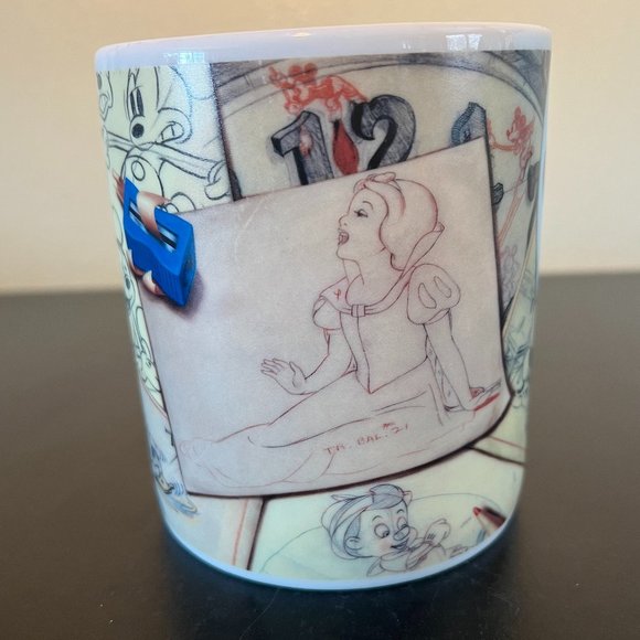 DISNEY Classic Characters Gallery Sketches Artwork Ceramic Mug - Picture 3 of 7